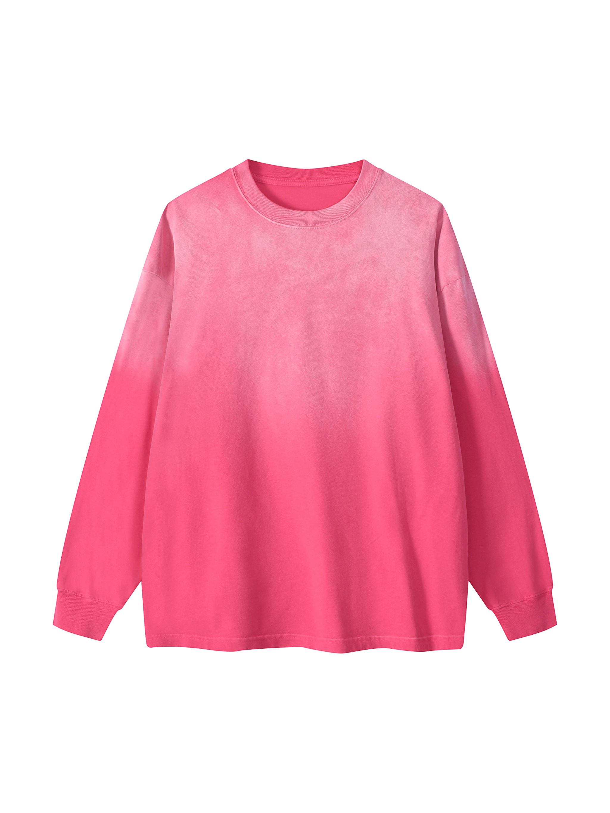 Gradient Washed Long Sleeve T-Shirt – Vintage Streetwear